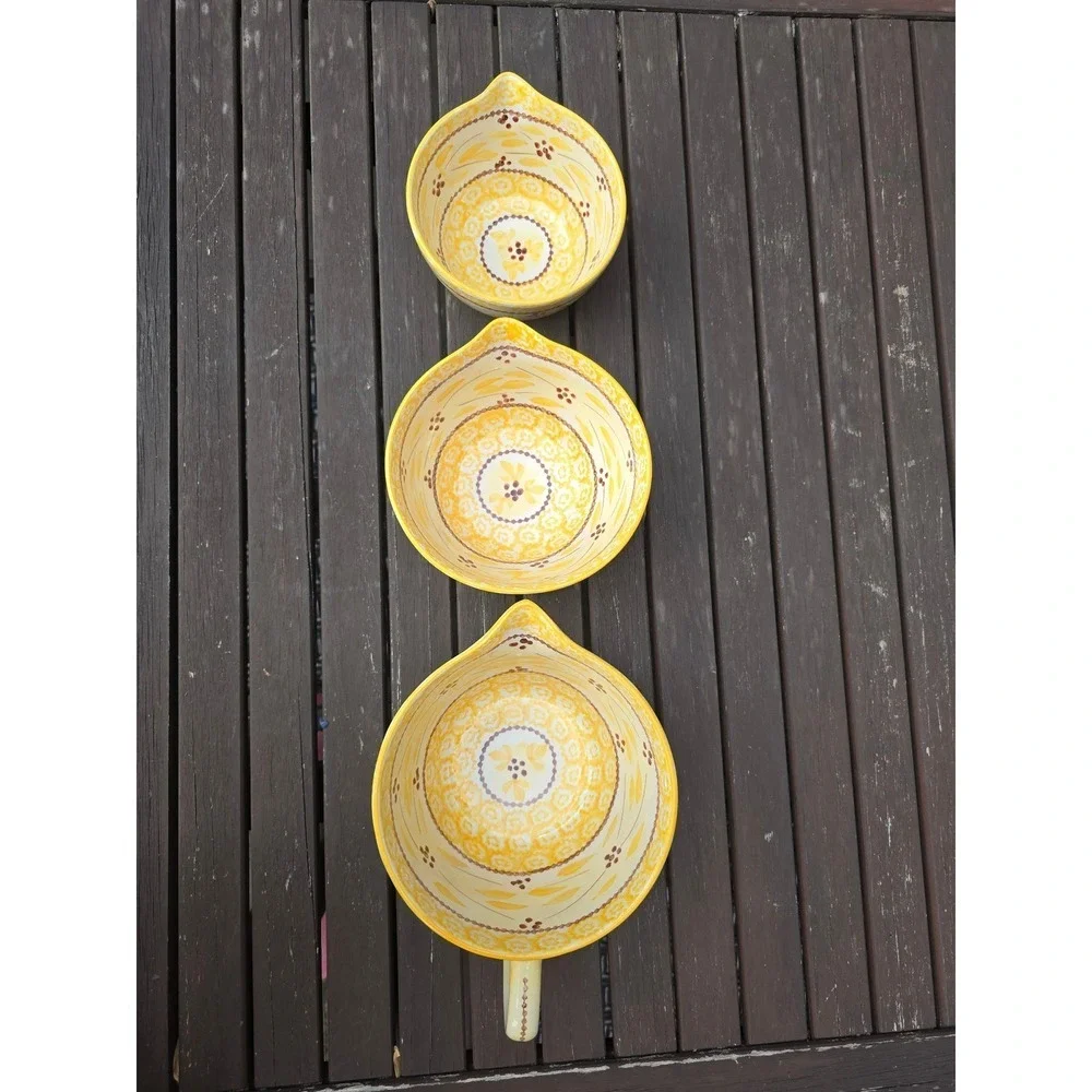 Temp-tations Old World Yellow Bakeware 10‎ Piece Set